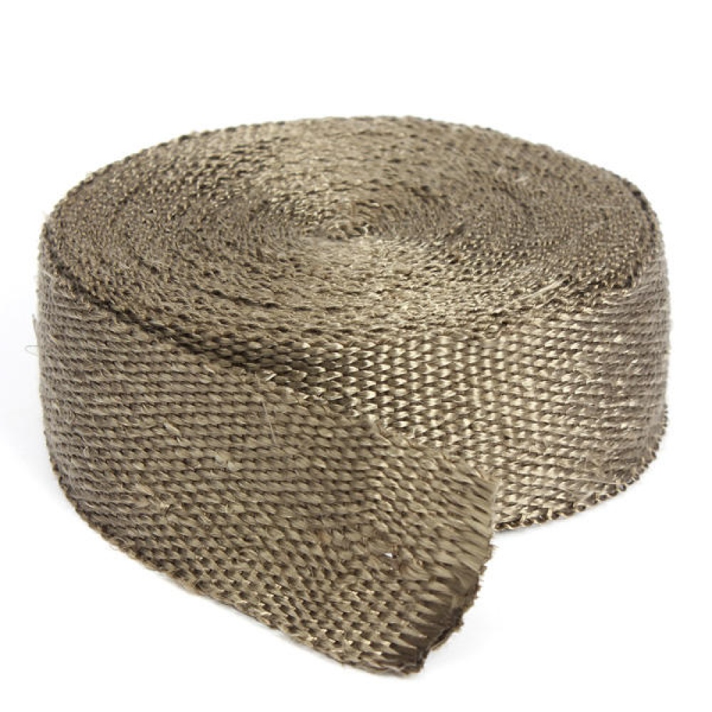 5cmX15m Exhaust Manifold Header Down Pipe Heat Wrap High Temp 1800°F - Image 2