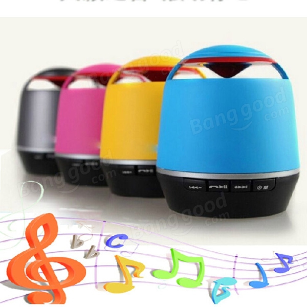 Portable Wireless bluetooth Stereo Hands Free Mini Speaker - Yellow - Image 2