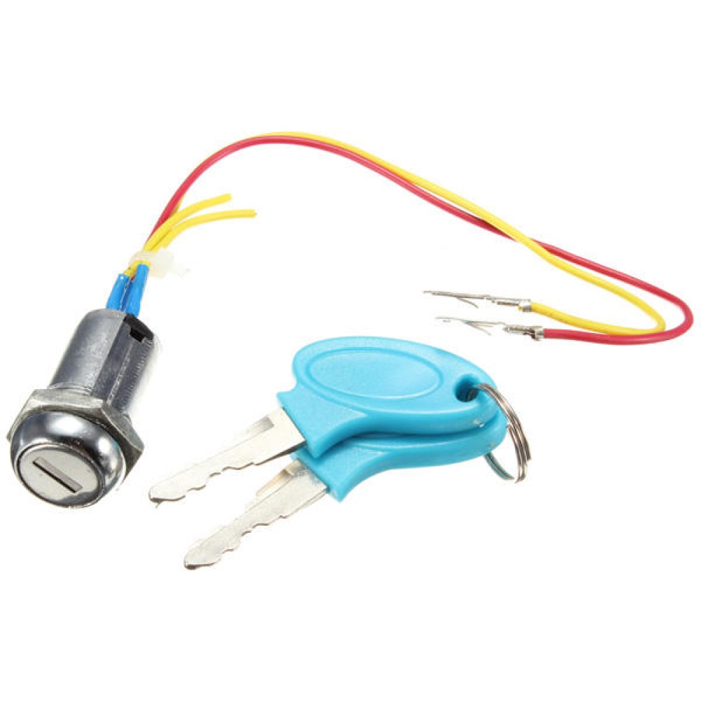 Ignition Switch Keys Lock for Motorcycle Electric Scooters Bike - Image 2