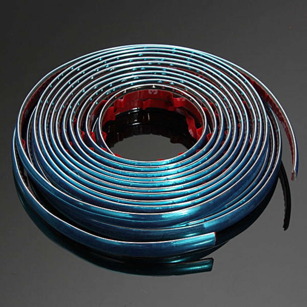 12mm x 8M(316") Car Chrome Styling Moulding Adhesive Trim Strip - Image 2