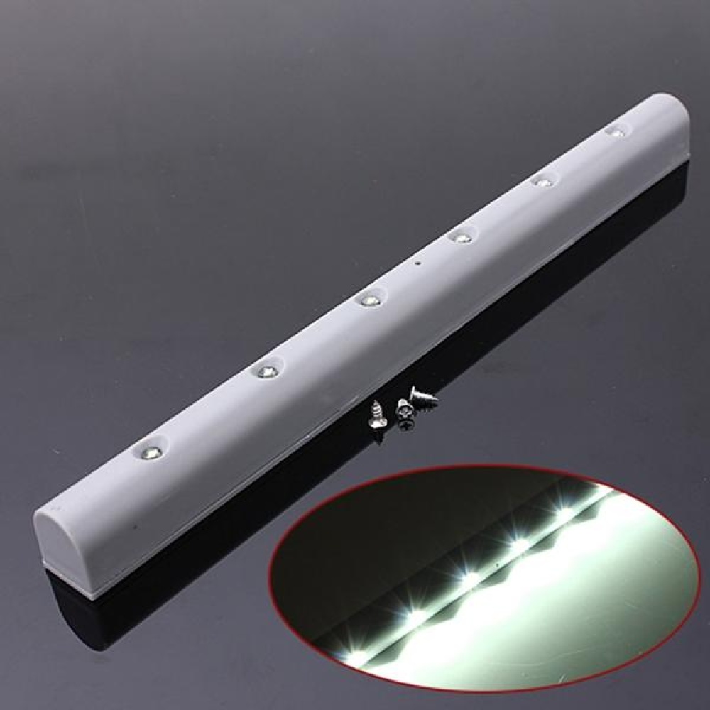 Wireless vibration sensor 6 Bright LED Battery Powered Night Cabinet Light - Image 2