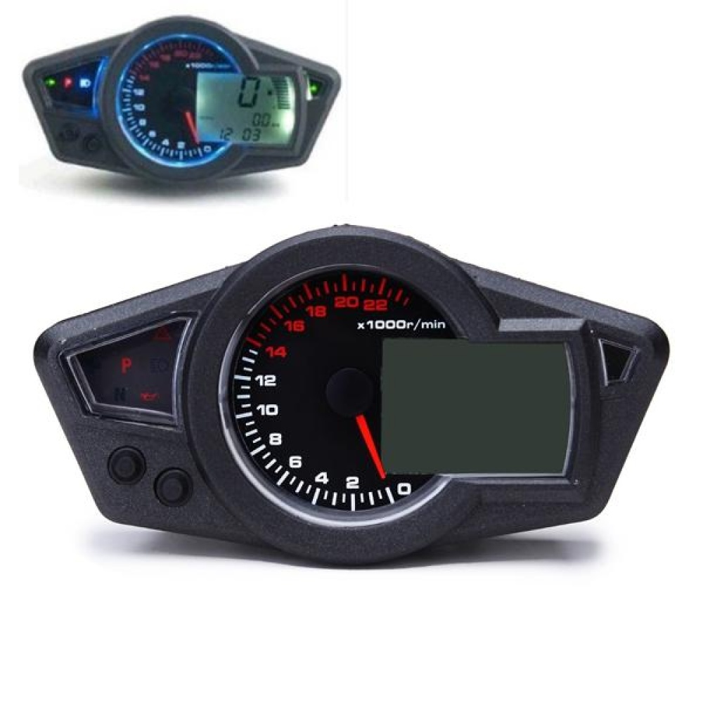 12V Motorcycle LCD Digital Odometer Speedometer Waterproof Universal - 22 - Image 2