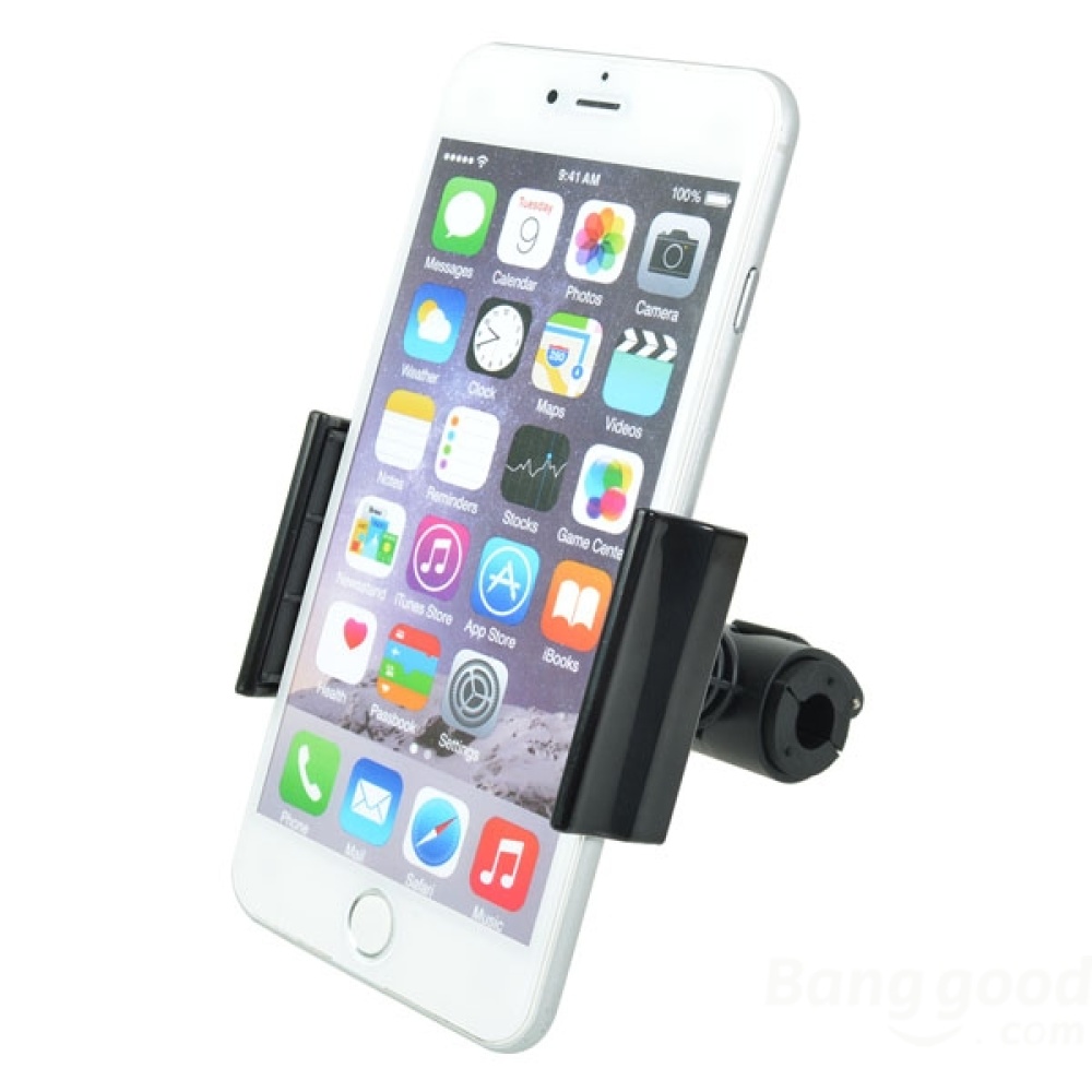 Baseus Fasion Car Phone Holder Stick Stander Rear Seat Head Rests - Black