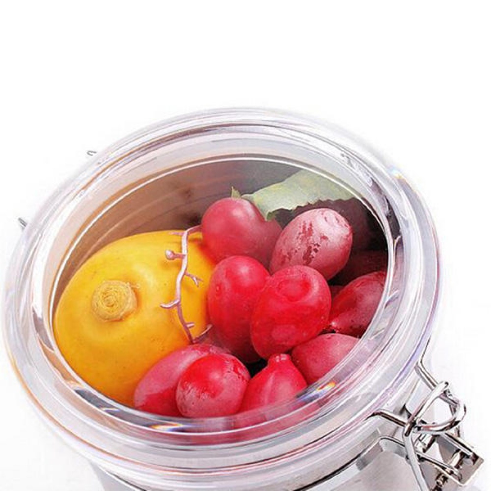 Durable Stainless Steel Canister Airtight Sealed Canister Spice Dry Storage Container Snack Cans - S - Image 2