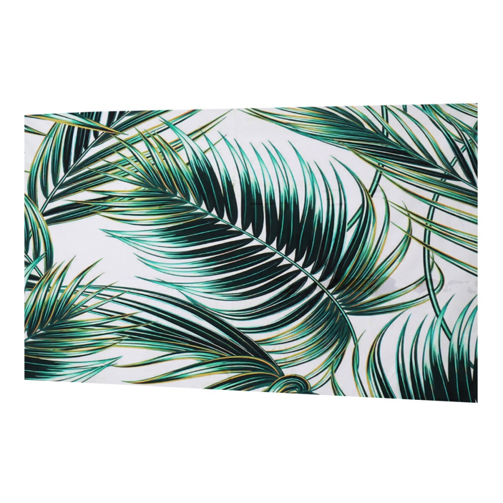 Forest Backdrop Green Tropical Leaves Vinyl Backdrops Palm Trees and Monstera Photography Background for Interior Room Wallpaper Summer Camp Photo St - Image 2