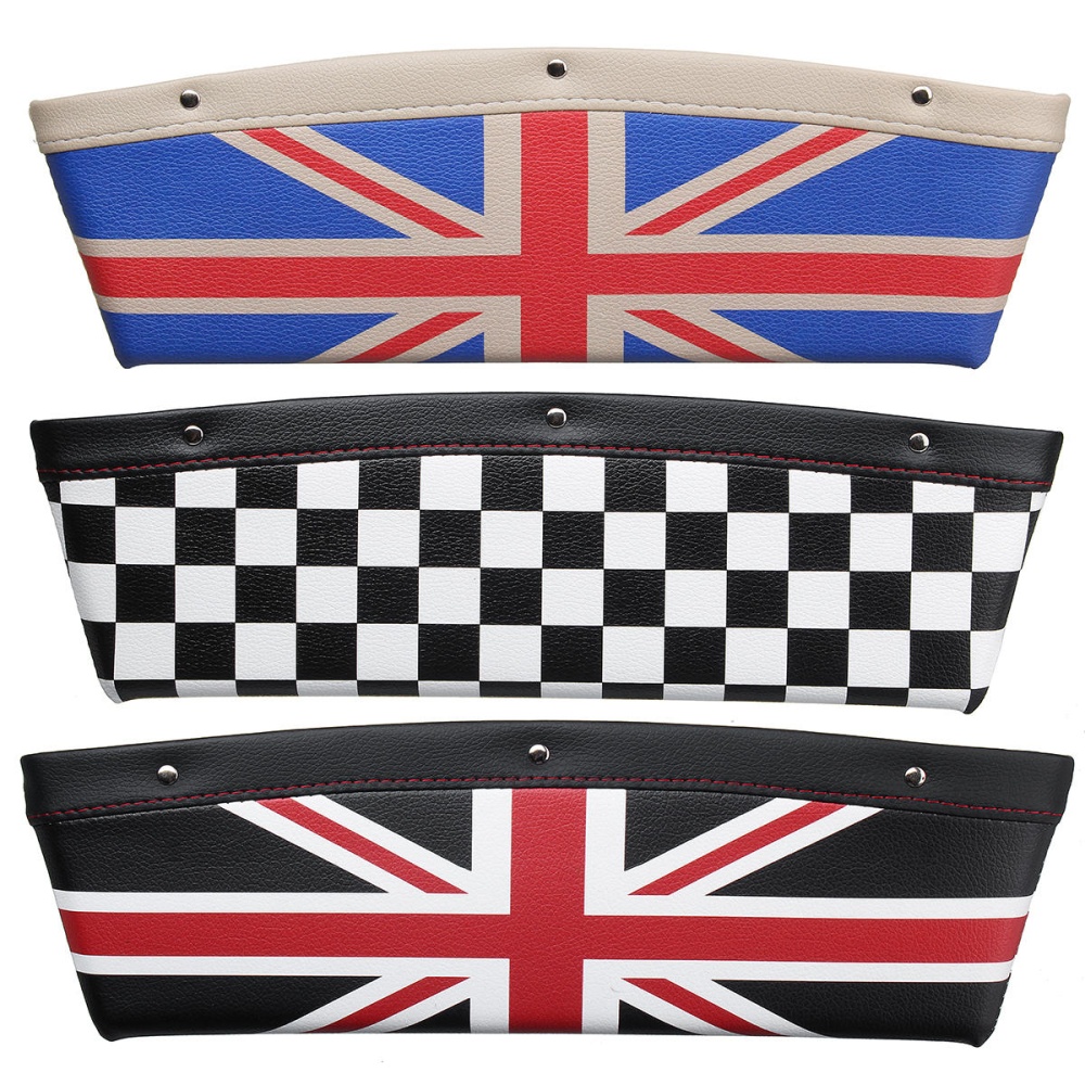 Car Seat Gap Storage Box Pocket Organizer Phone Holder For Mini Cooper One JCW Countryman Clubman F55 F56 F60 R56 R60 R6 - B