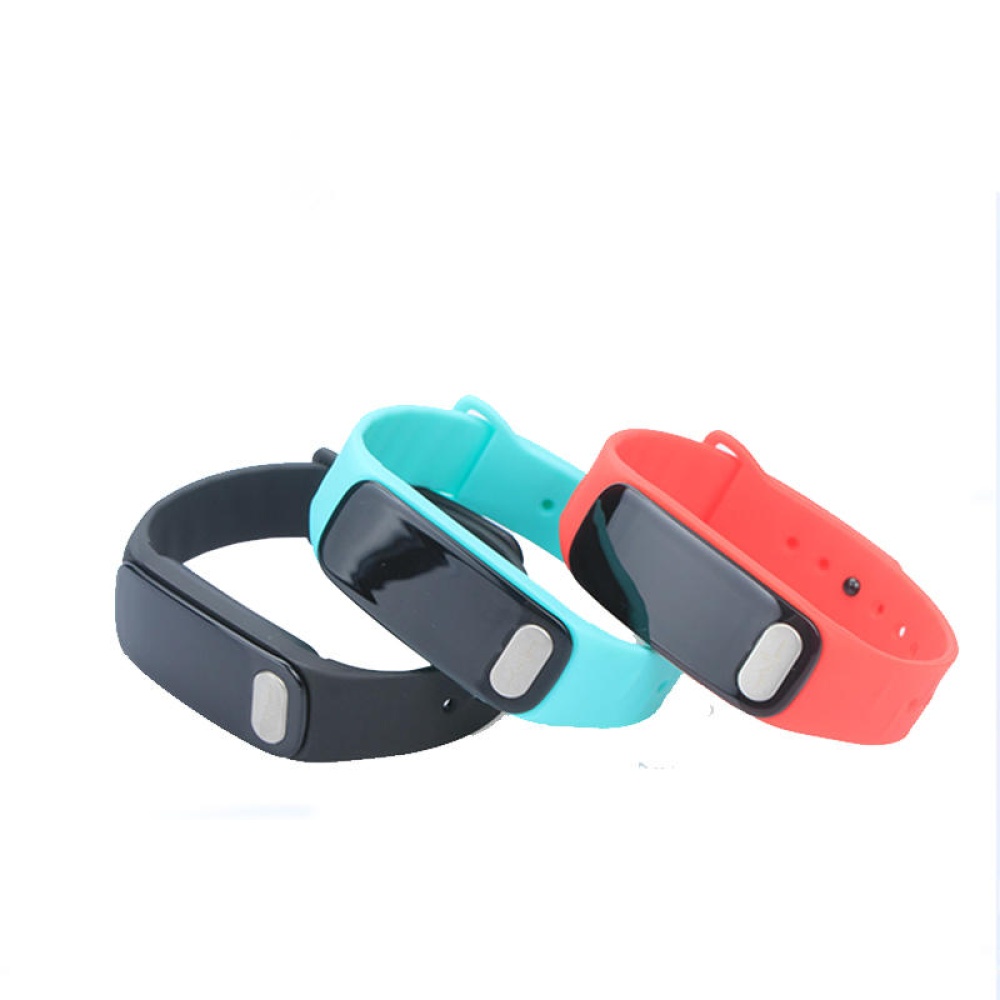 R11 0.96inch Heart Rate Blood Pressure Monitor Pedometer bluetooth Smart Bracelet For iOS Android - Red - Image 2