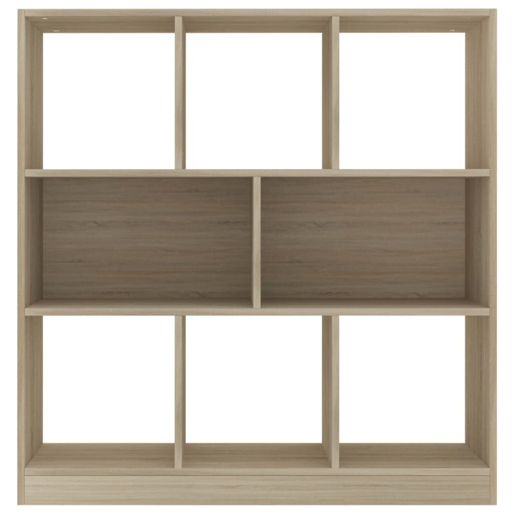 Book Cabinet Sonoma Oak 38.4"x11.6"x39.4" Chipboard - Image 2