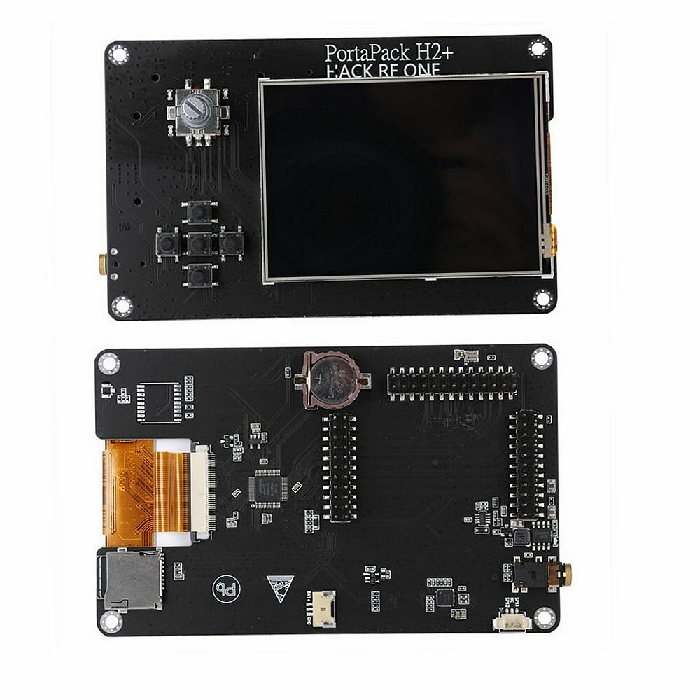 PortaPack H2+ for HackRF One SDR Software Defined Radio 1MHz-6GHz 0.5ppm TCXO with 3.2inch Touch LCD Display - Image 2