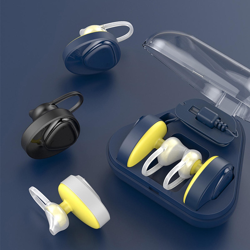 Portable TWS True Wireless bluetooth Earphone Stereo HiFi Sports Headphone with Mic - White - Image 2