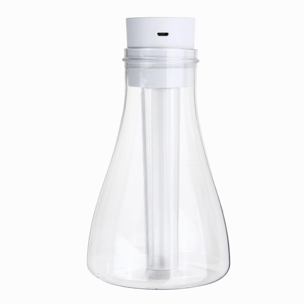 500ml USB Desktop Office Car Air Humidifier Wishing Bottle Humidifier - White - Image 2