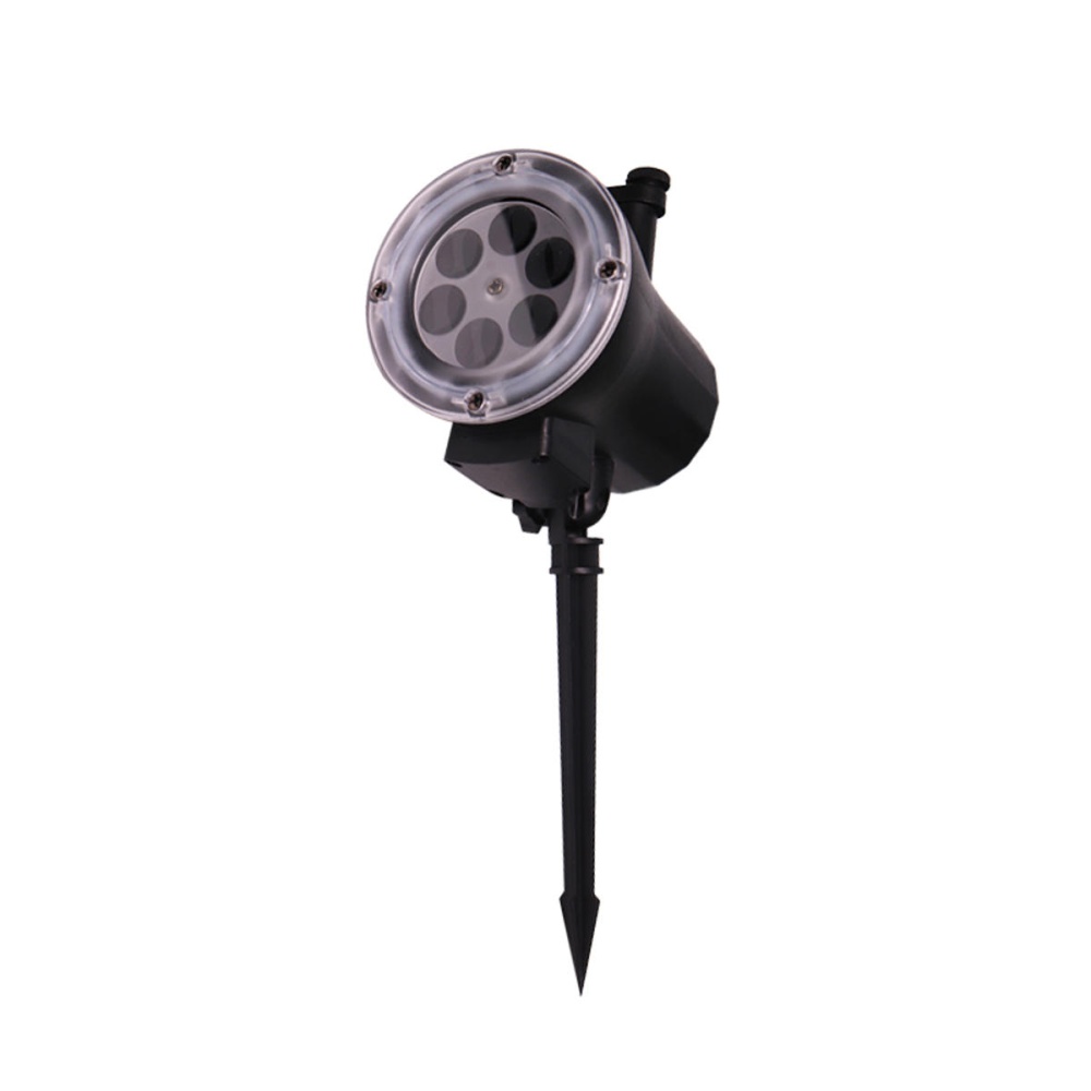 LED Stage Light Waterproof Projection Lamp Outdoors Projector 12Card Remote Control Light - UK Plug - Image 2