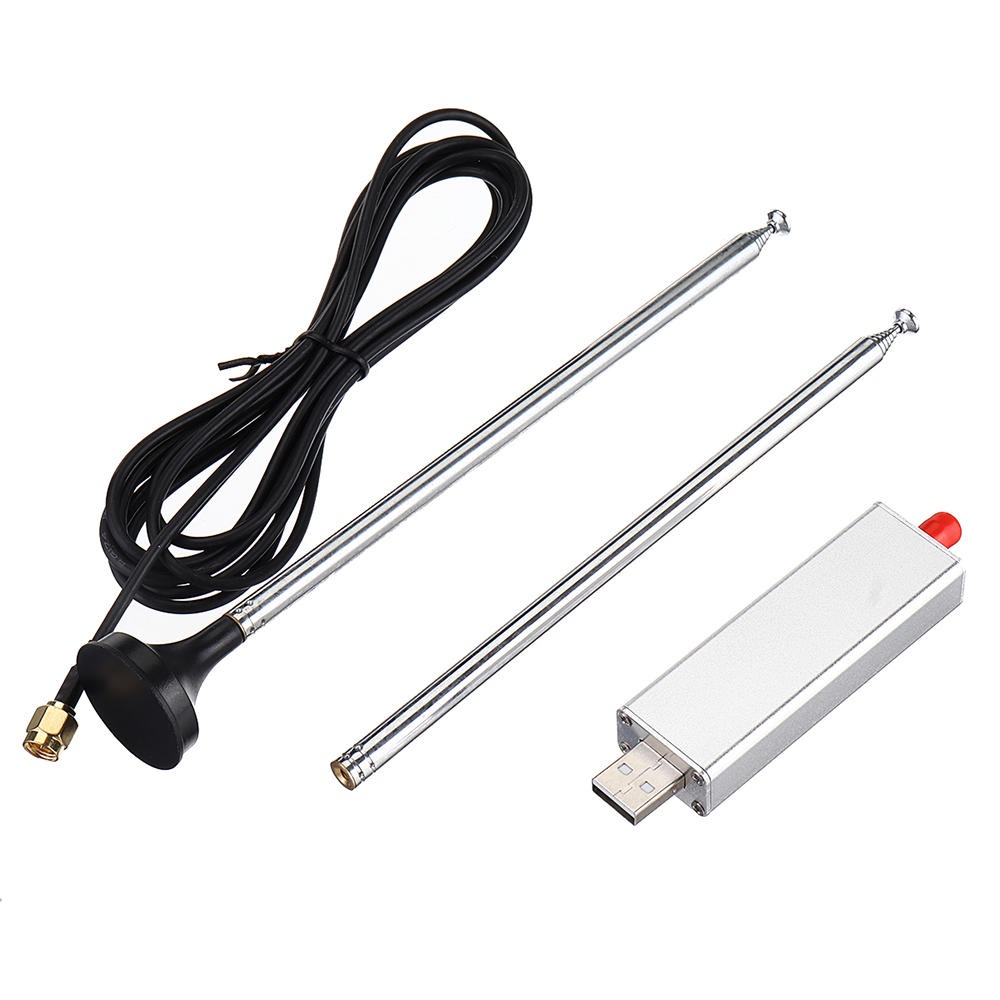 RTL-SDR Blog RTL SDR V3 R820T2 RTL2832U 1PPM TCXO SMA RTLSDR Software Defined Radio Receiver with Antenna