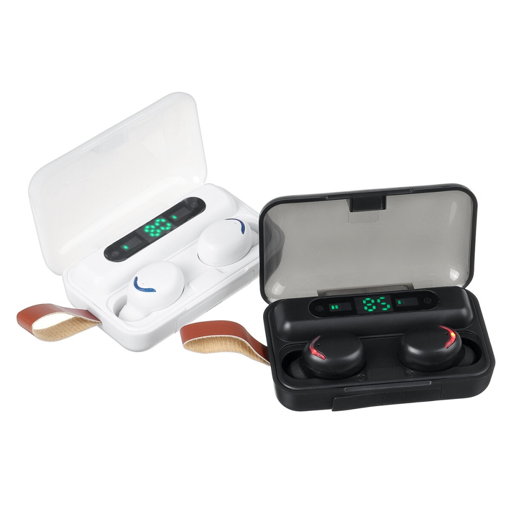 Bakeey F9 TWS Wireless bluetooth Headset 3500mAh Charging Box Business Sports Earbuds Digital Display Smart Touch Earphones HIFI Headphones With Mic