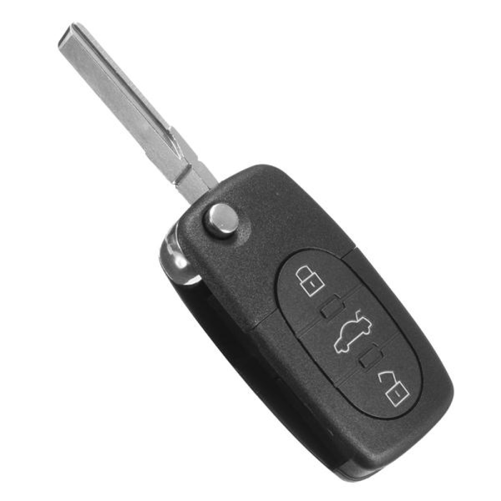 Car Flip Uncut Key Entry Remote Control Fob 4 Button for Audi A4 A6 A8 S4 S6 S8 TT - Image 2