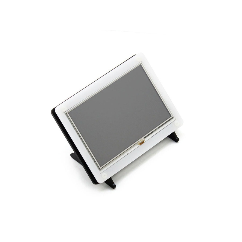 5inch HDMI LCD(B) 800×480 Resistive Touch Screen for Raspberry Pi 4 with Bicolor Case Supports Carious Systems - Image 2