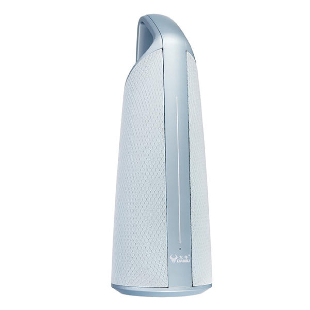 Daniu DS-7611 bluetooth 4.0 Wireless Speaker FM Radio Support AUX USB TF - Blue