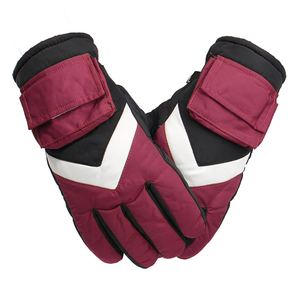 7.4V 2800mah Waterproof Battery Thermal Heated Gloves For Motorcycle Racing Winter Warmer - Red - Image 2