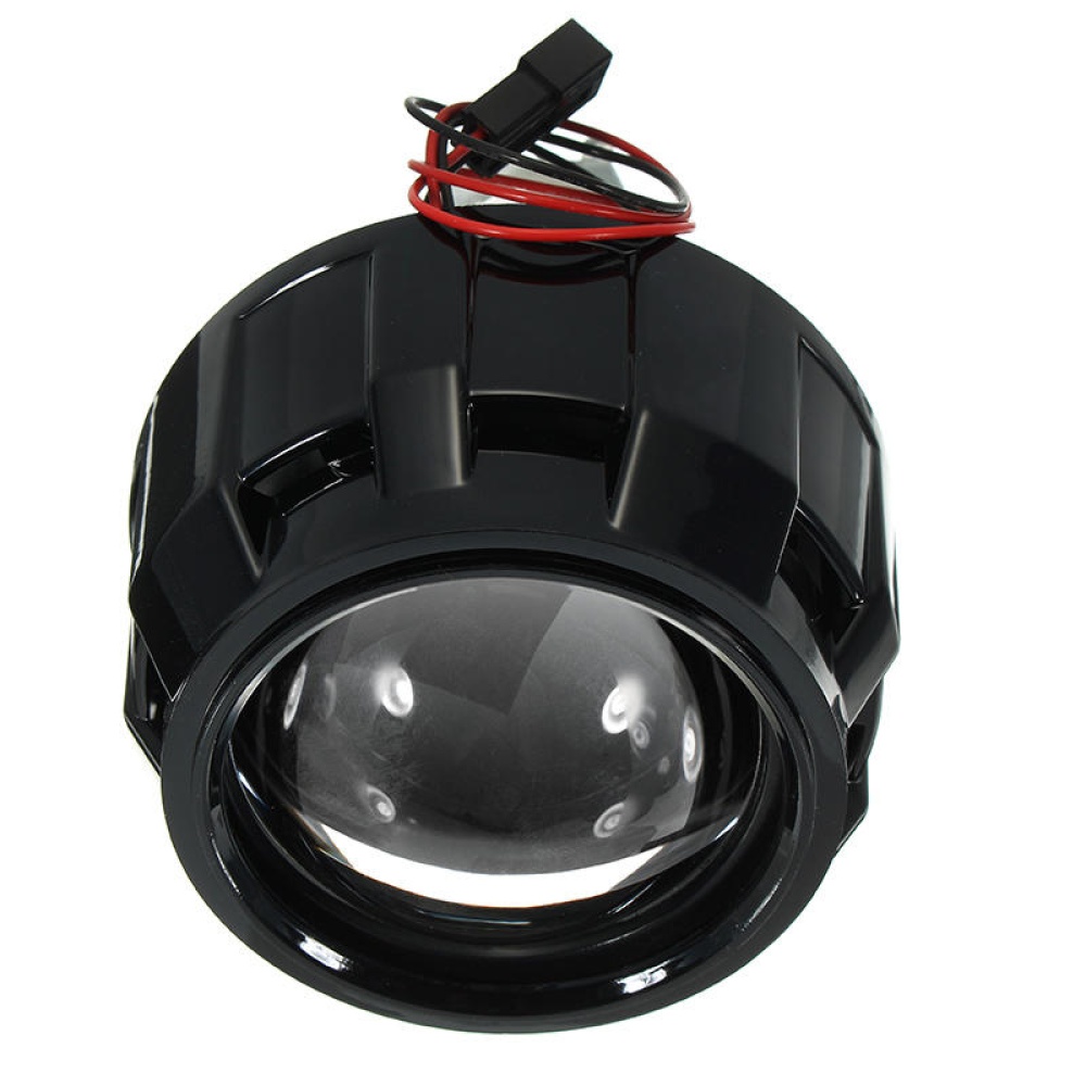 2.5 Inch Car Motor Bi-xenon HID Projector Angle Eye Halo Lens Headlight H1 H4 H7 - LHD - Image 2