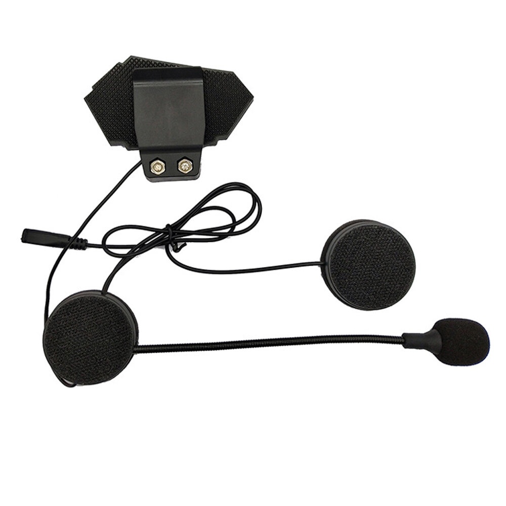 Bakeey BT12 Motorcycle bluetooth Earphones Moto Helmet Headset Handsfree Headphone with Mic - Black - Image 2