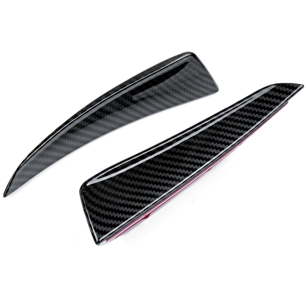 Car Front Bumper Outer Side Splitter Canard Trim For Mercedes-benz A Class W177 A180 A200 A220 A250 AMG 2019+ - Gloss Black - Image 2