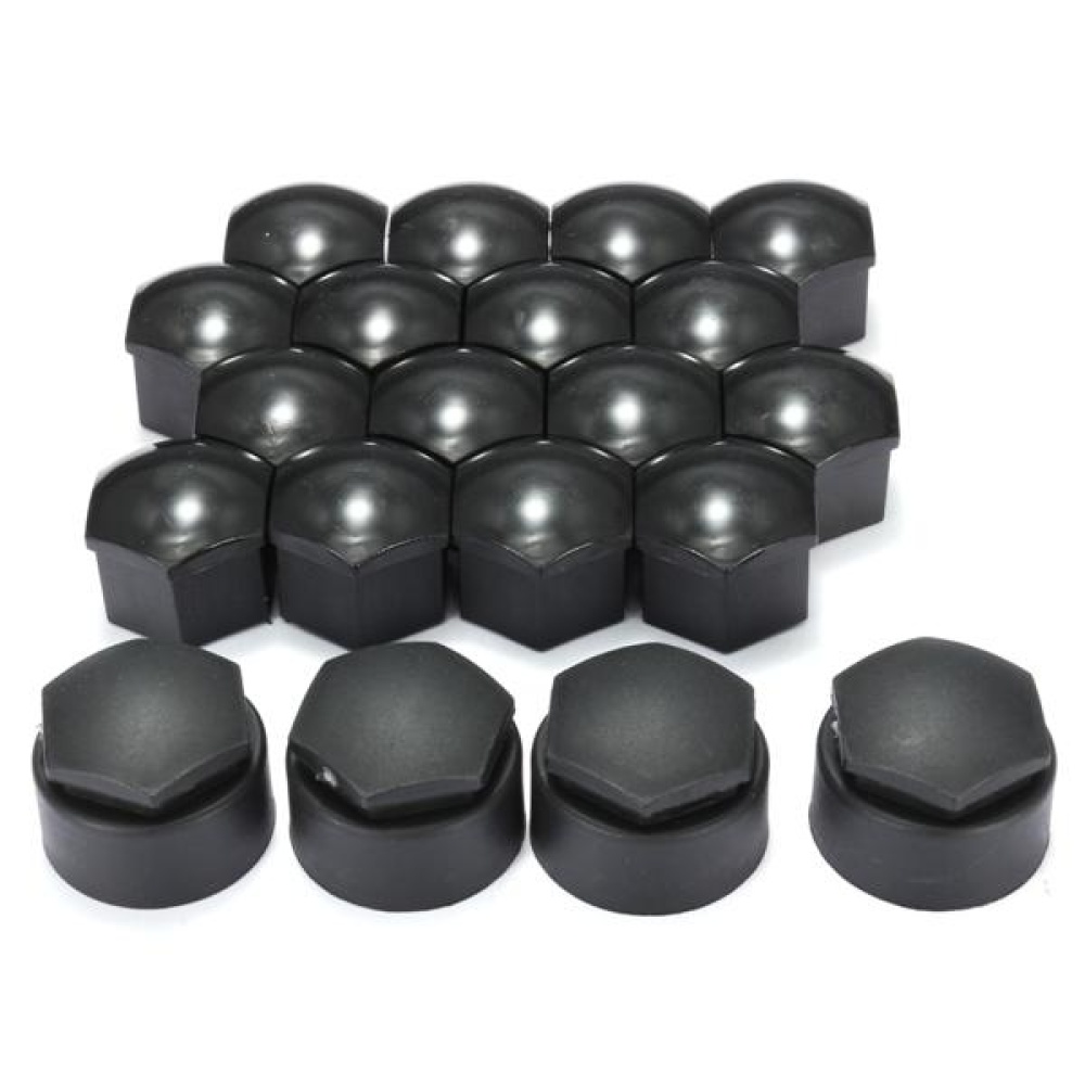 17mm Wheel Bolt Nut Locking Caps Covers Removal Tool Key Grey Black for Audi - Gray - Image 2