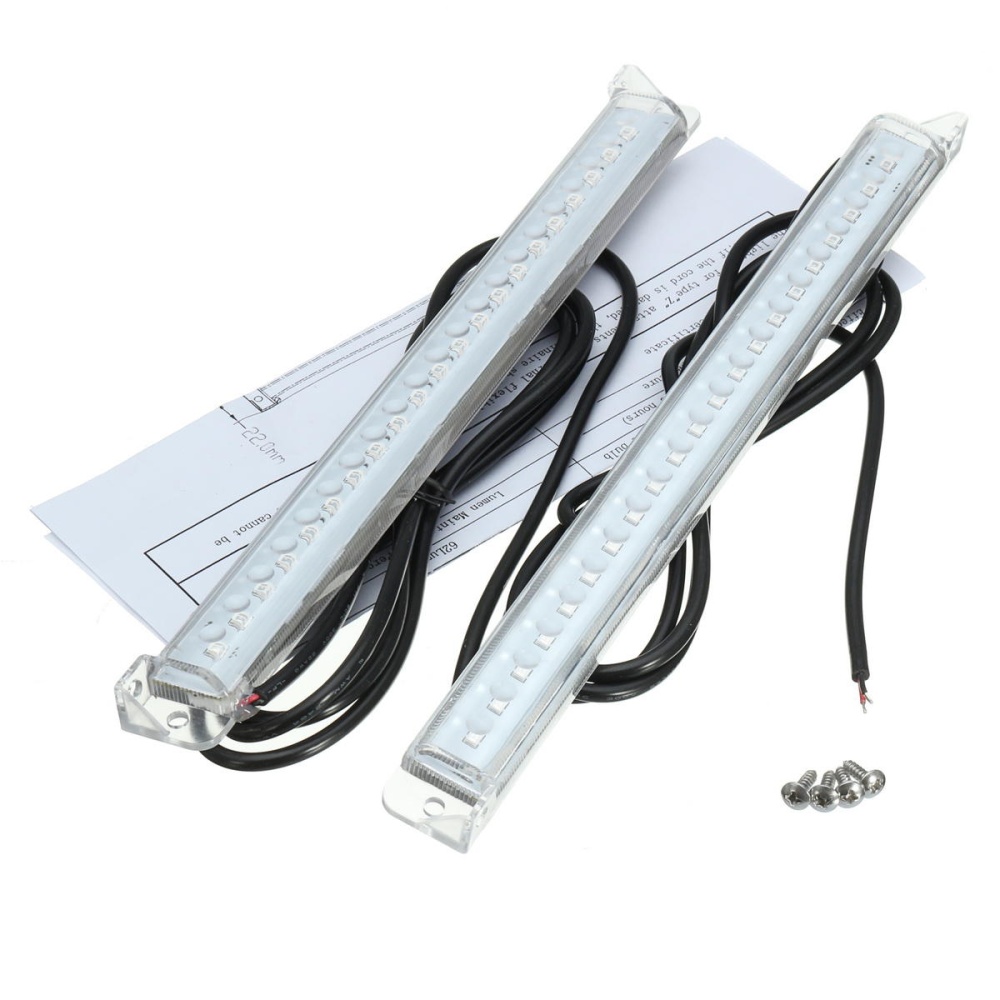 12V Transom Blue Light 21 Led Trim Tab Light Kit Transom Stern Bar Blue Under Water Boat Marine - Image 2