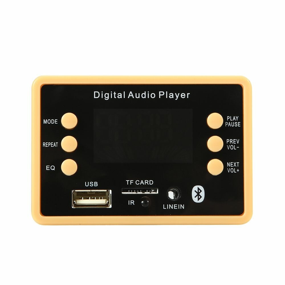 3pcs 5V Bluetooth 5.0 Car MP3 Audio Decoder Board Lossless Format Folder Playback FM USB TF Card with Colorful Screen Remote Controller - Image 2