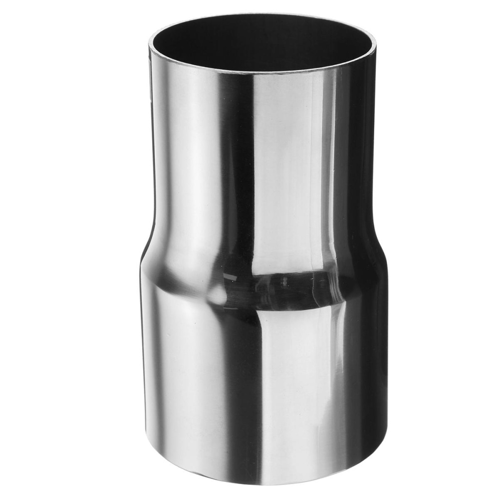 60mm To 51mm Mild Steel Standard Adapter Exhaust Reducer Connector Pipe Tube - Image 2