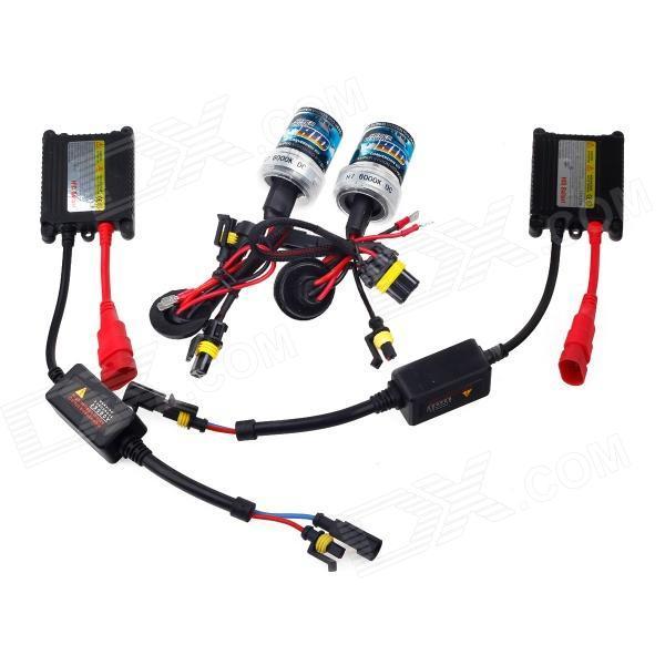 H7 35W Car HID Xenon Headlights Kit Lamps with Ballast 4300K 5000K 6000K 8000K 10000K 12000K - 10000K - Image 2