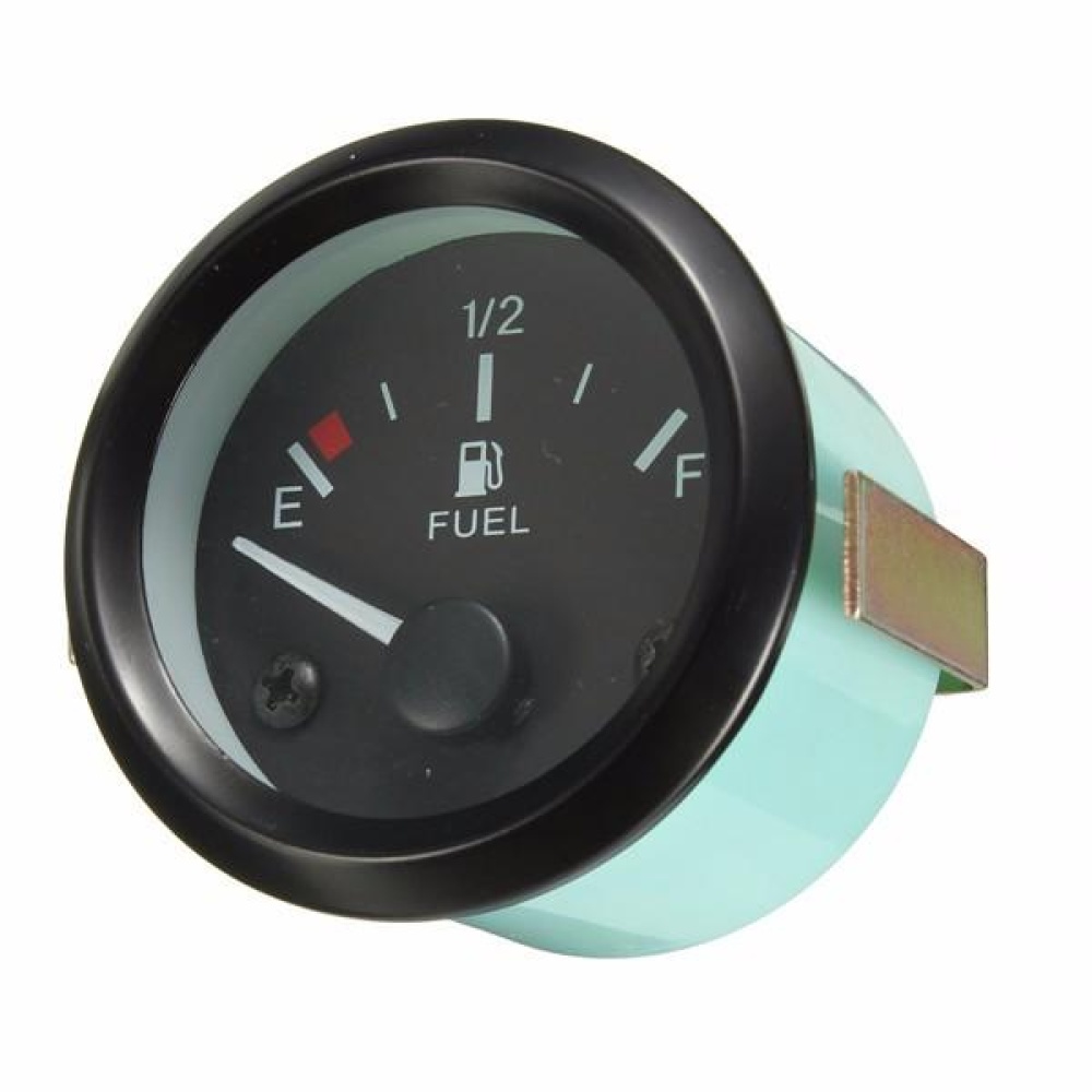 Universal Car Fuel Level Gauge Meter With Fuel Sensor E-1/2-F Pointer 2" 52mm - Image 2