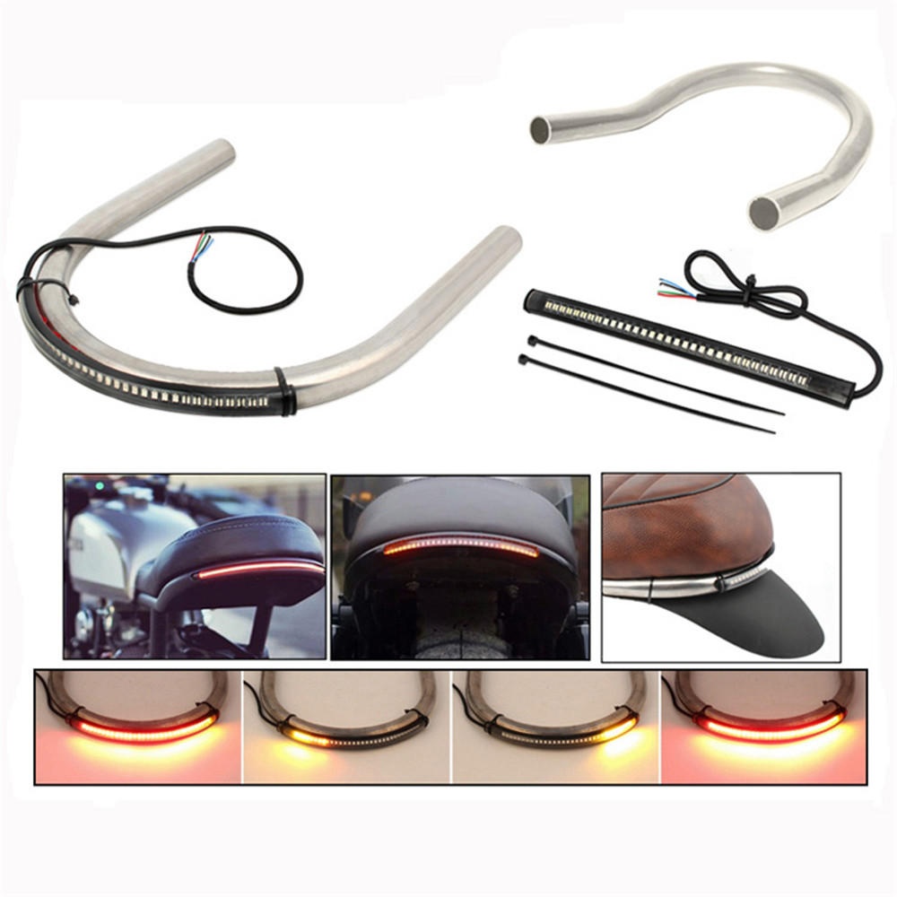 175/210/230MM Motorcycle Rear Seat Hoop With Light For Honda/Kawasaki/Yamaha/Suzuki Universal - 1 - Image 2