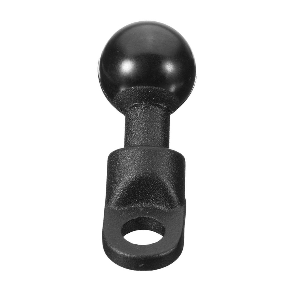 Black GPS Holder Mounts Motorcycle Base with 9mm Hole and 1inch Ball - Image 2