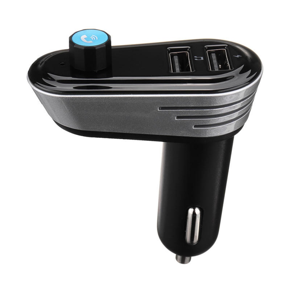 Ap02 Wireless bluetooth Car MP3 Player FM Transmitter Radio Adapter LCD Charger Kit - Black - Image 2