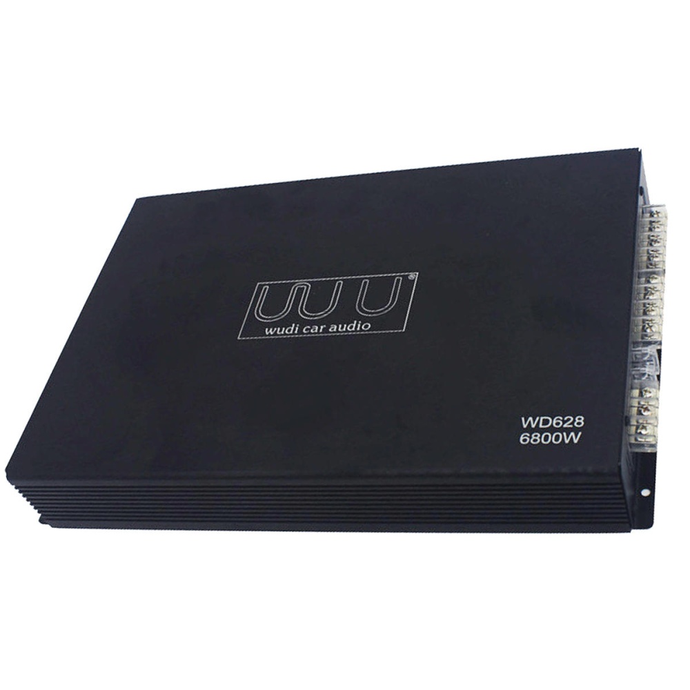 DC 12V Wudi 6800 Watt 4-Channel Car Power Amplifier - Image 2