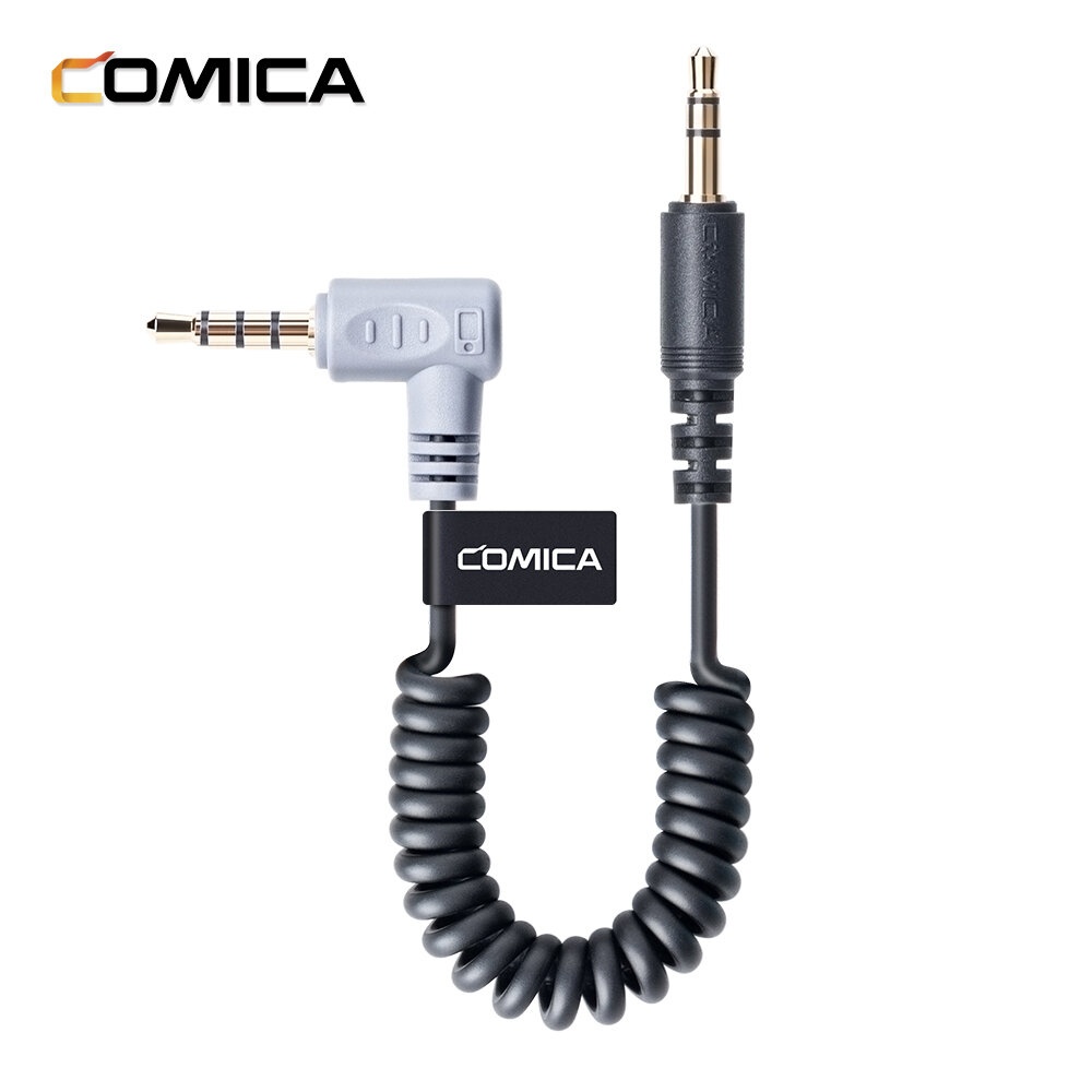 Comica CVM-D-SPX Female 3.5mm Audio Cable Converter Microphone Cable Adapter for Smartphones for Iphone for Ipad for Samsung Huawei Xiaomi Mobile Pho - Image 2