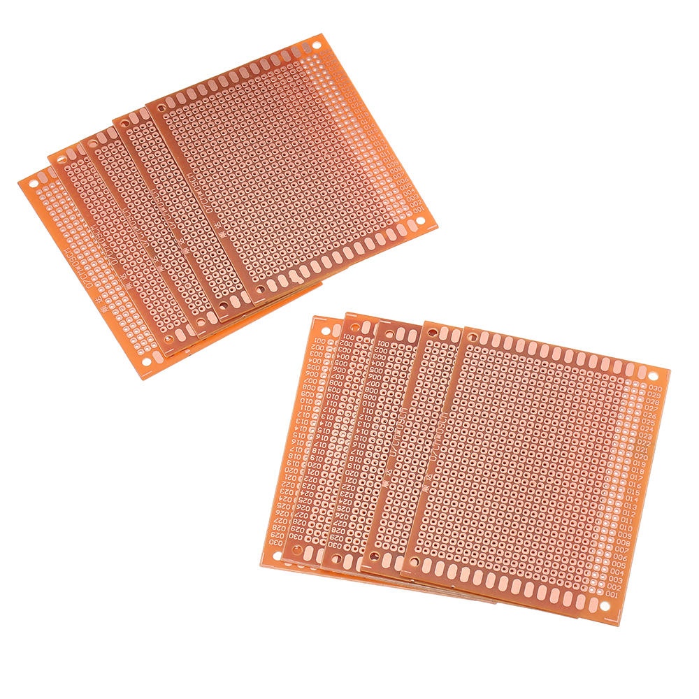 30pcs Universal PCB Board 7x9cm 2.54mm Hole Pitch DIY Prototype Paper Printed Circuit Board Panel Single Sided Board - Image 2