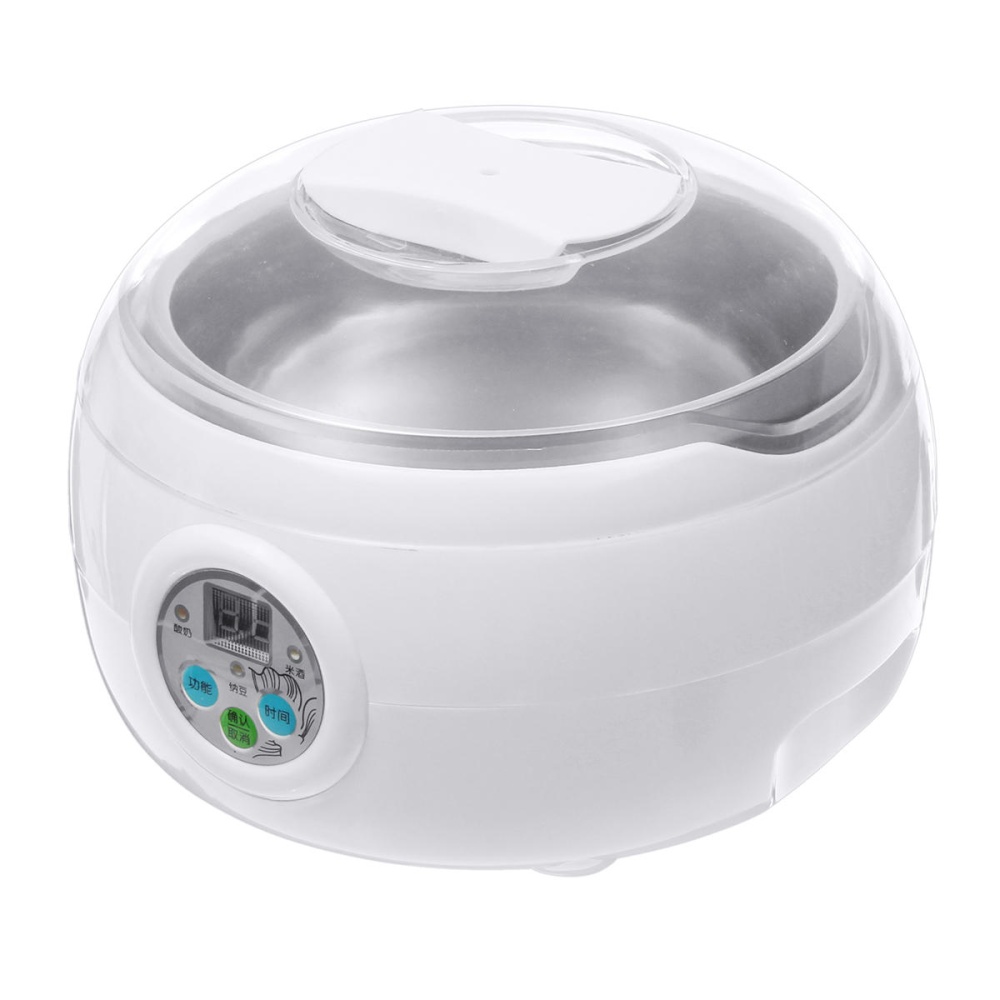 Electric Automatic Yogurt Natto Rice Ice Maker Machine Cuisine Container 1.5L 15 - Image 2