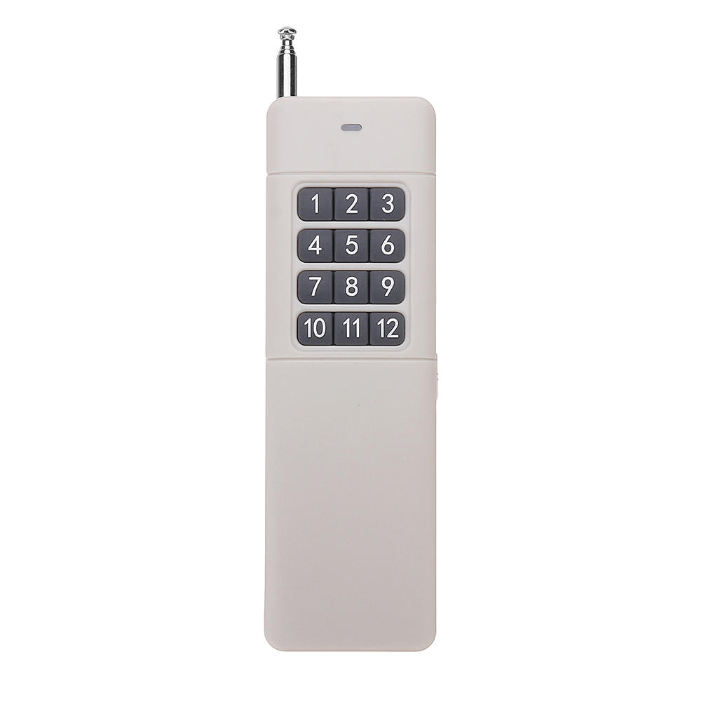 DC9V 12 Key Button Wireless Remote Control 3000M Ultra Long Range Transmitter - 315MHz