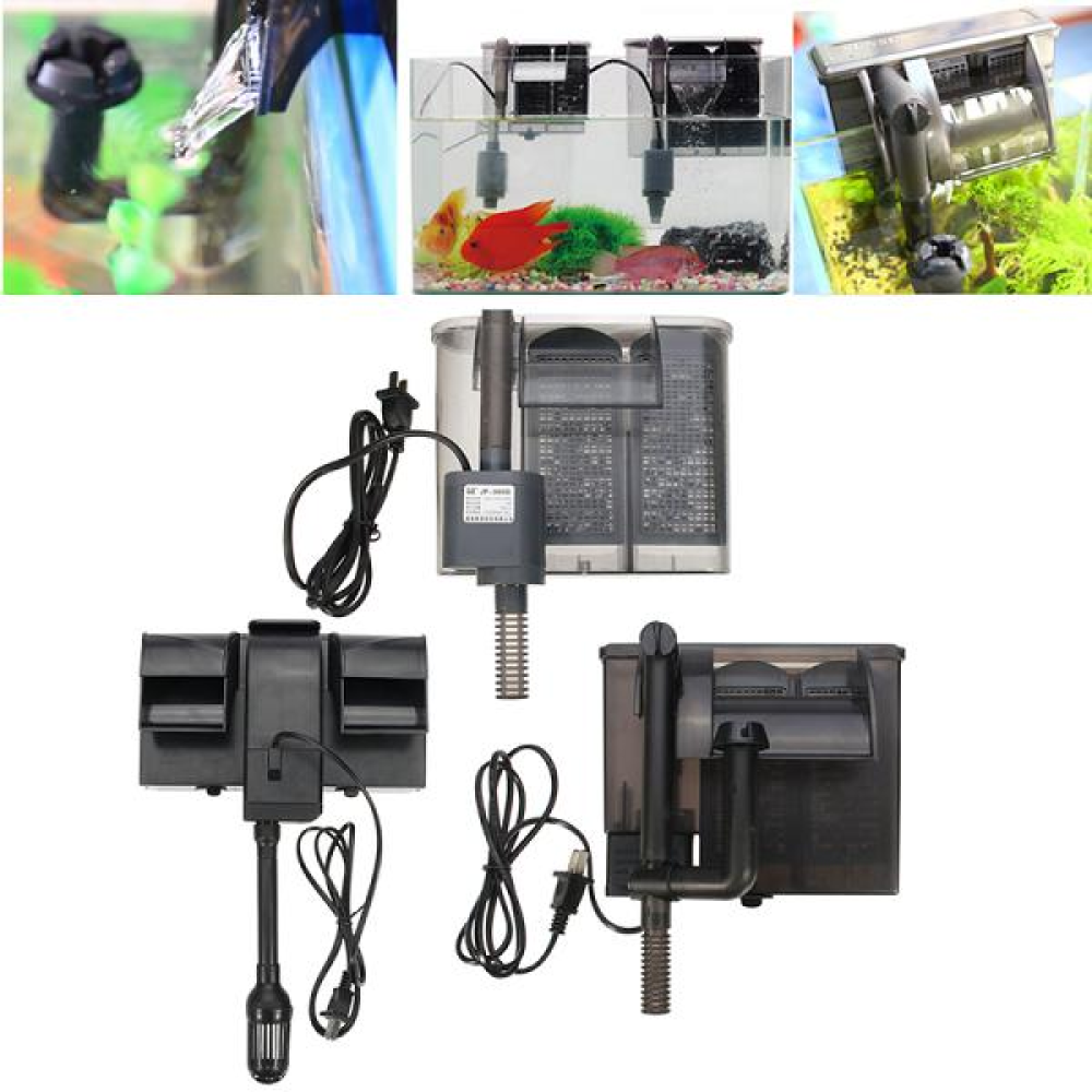 Power Pump Fish Tank Aquarium Surface Hang on Pump External Hang On Filter - Image 2