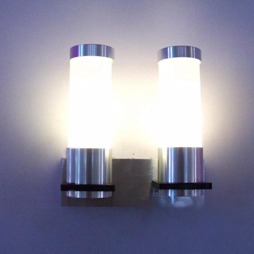 Modern 2W Dual Head Warm White LED Wall Light Sconce Hallway Hotel Lamp 85V-265V - Image 2