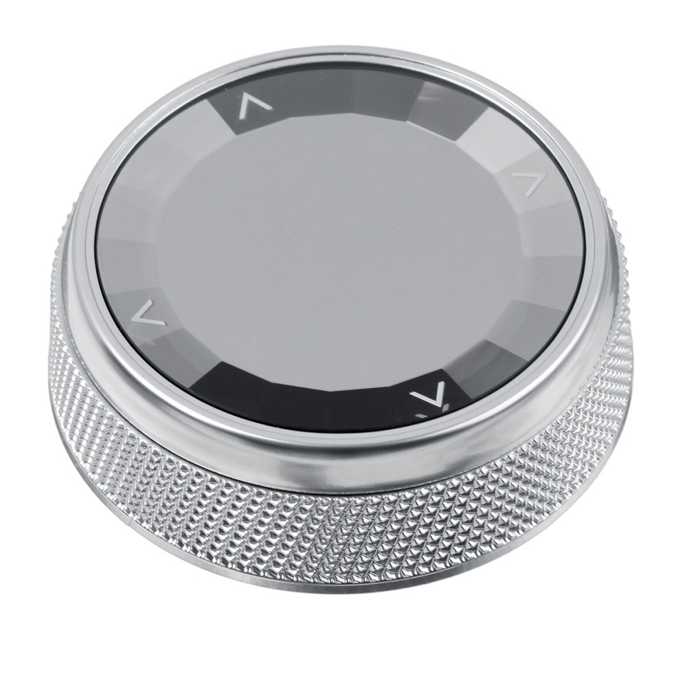 Car Multimedia Button Knob Cover For BMW NBT 5-Buttons - Silver