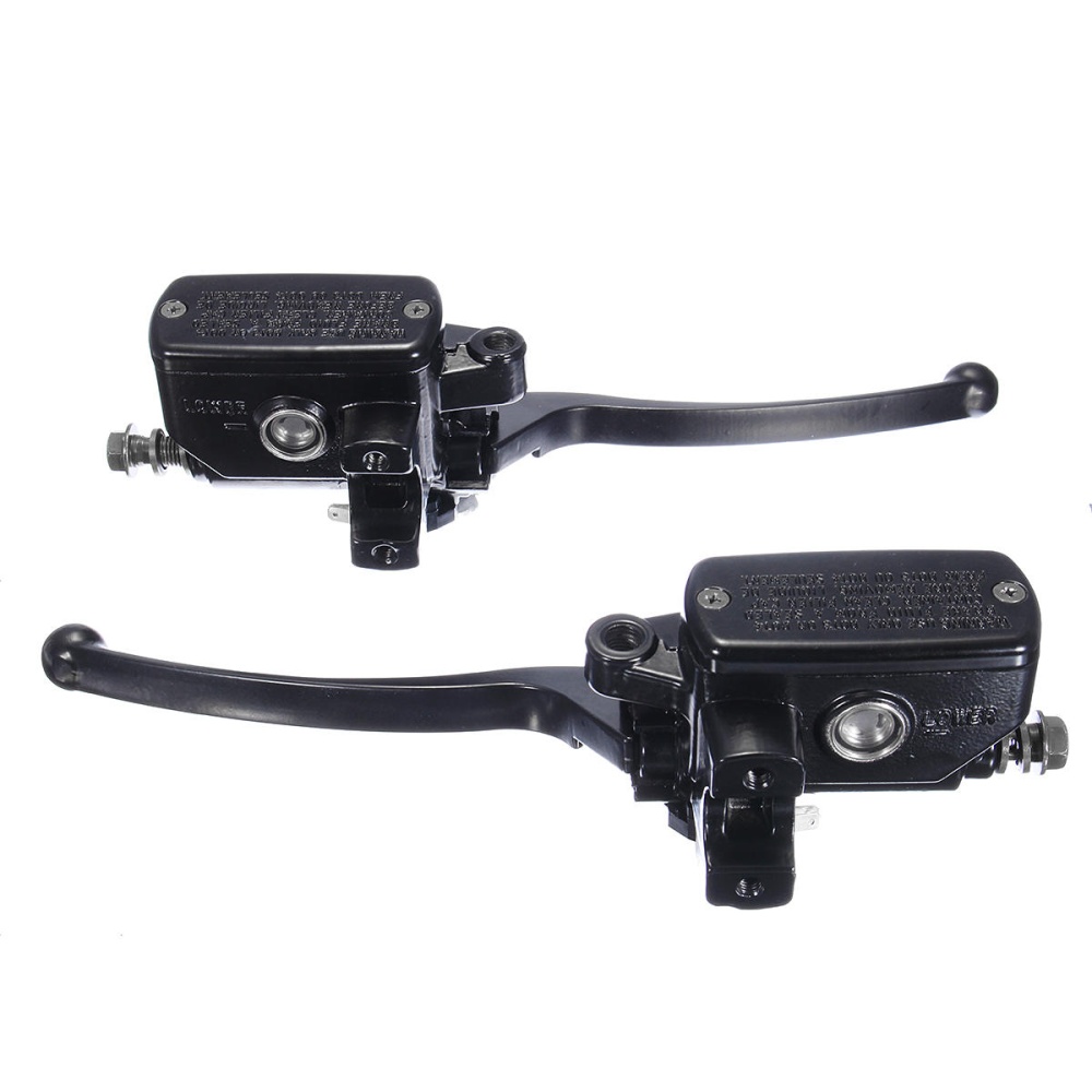 25mm Motorcycle Aluminum Hydraulic Brake Clutch Levers Master Cylinder Universal - Right - Image 2