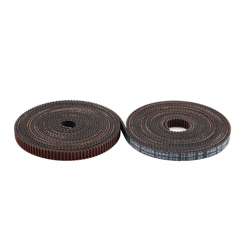 Gates 2GT-6RF 2M/5M Gear Belt GT2 OpenTiming Belt with Copper Buckle for 3D Printer Accessories Creality 3D Ender-3 - 2M - Image 2