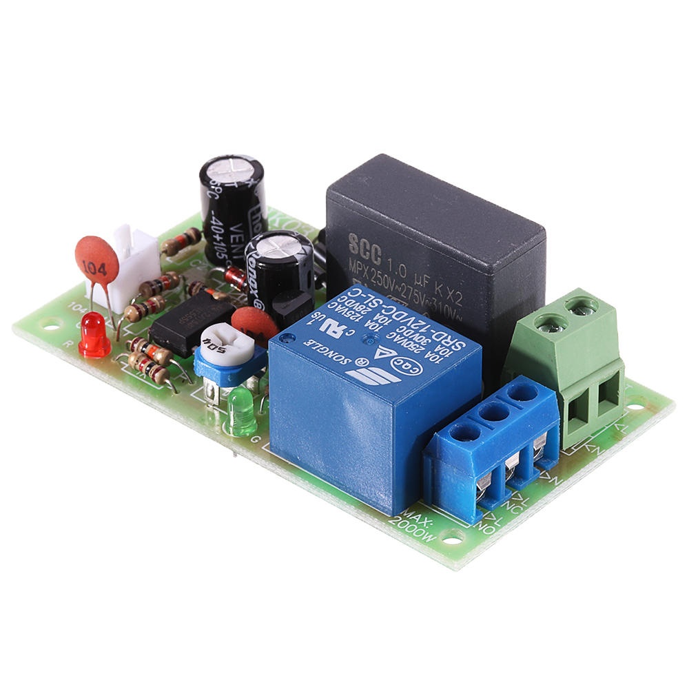 3pcs JK03 220V AC Time Delay Relay Control Module with Trigger Delay 5min Adjustable NE555 10A - Image 2