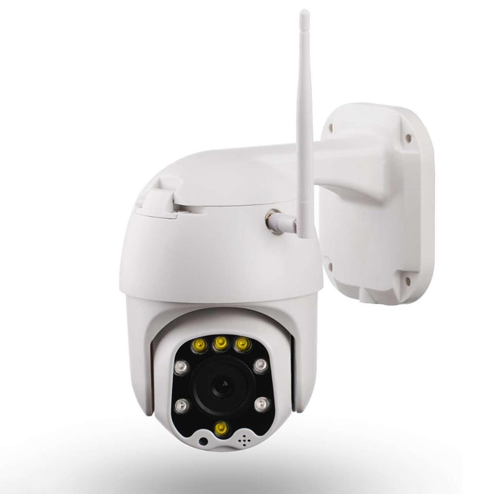 DROW 1080P IP66 Speed Dome Smart IP Camera Outdoor Two-way Audio Security Monitor CCTV - US Plug