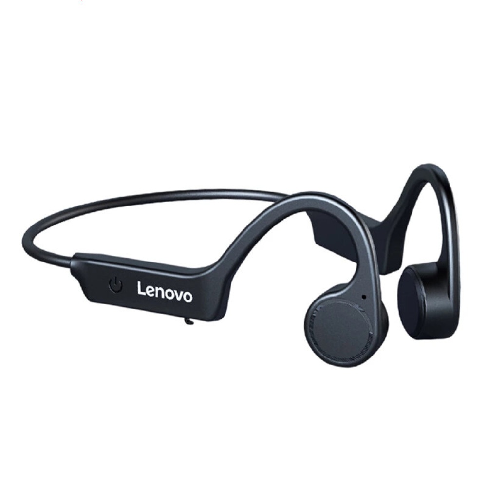 Lenovo X4 Bone Conduction bluetooth 5.0 Earphone Wireless Headphone Vibration Stable Sport Running IP56 Waterproof Headset with Mic - Black - Image 2