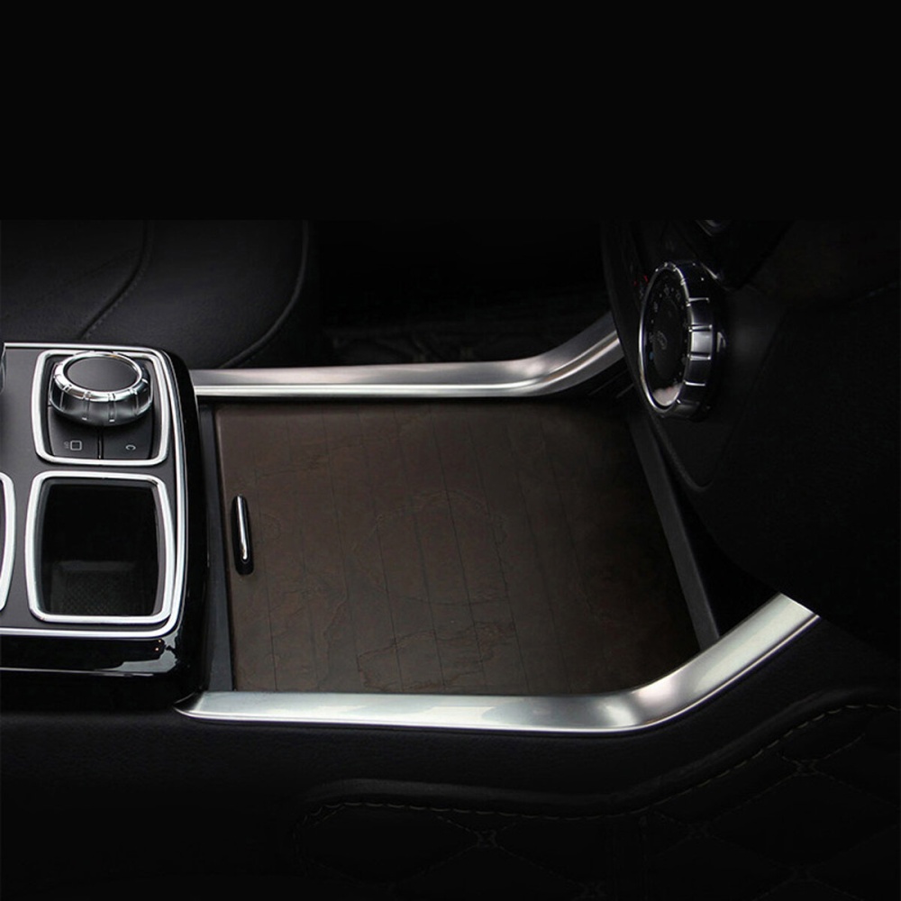 Interior Console Water Cup Holder Cover Trim For Benz ML GLE GL GLS Left Drive - Image 2