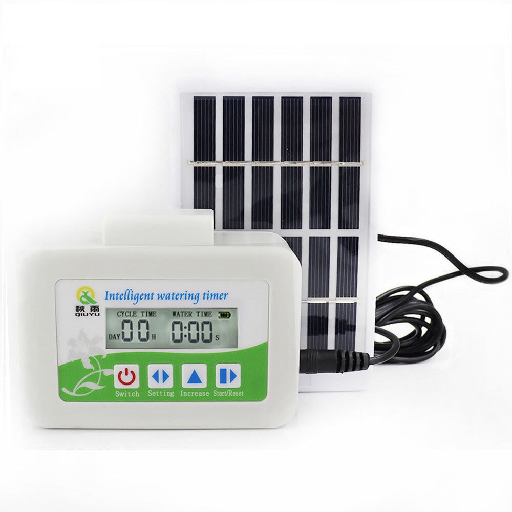 Bakeey Solar BUS Dual-mode Power Supply Watering Timer Device Gardening Irrigation Smart Watering Device - 77PCS