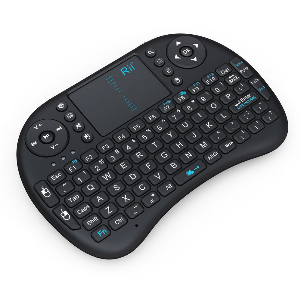 Rii I8 2.4G Wireless Mini Keyboard Touchpad Air Mouse for Android TV Box PC - Image 2